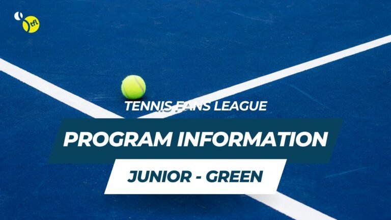 Junior Green Ball (8-12 year-old) – Program Information